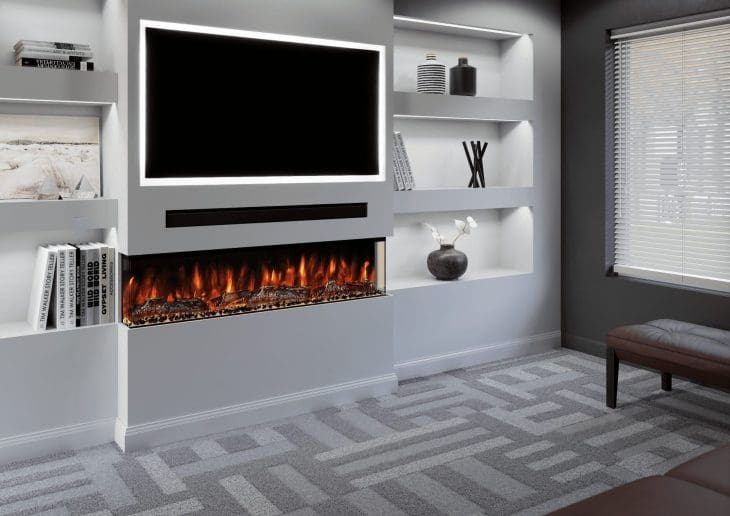 3 Sided Electric Fire