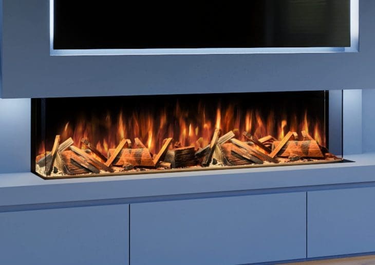 3 Sided Electric Fire