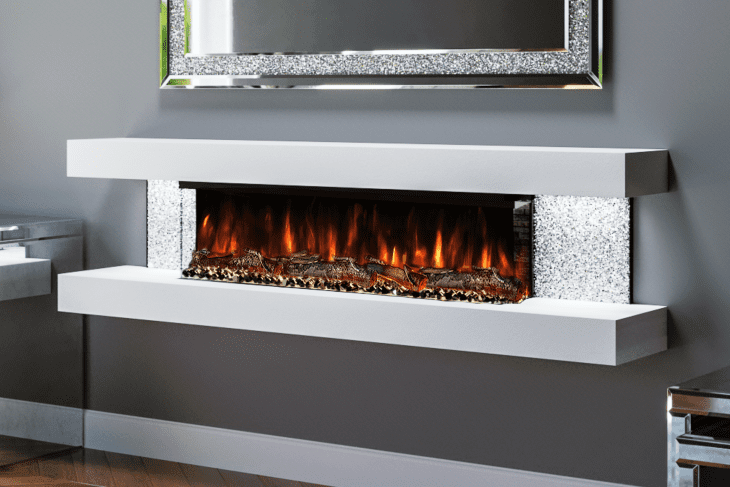 Wall Mounted Electric Fireplace