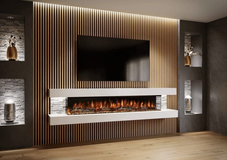 Wall Mounted Electric Fireplace