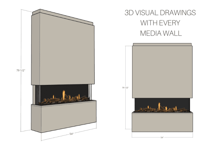 Media wall design