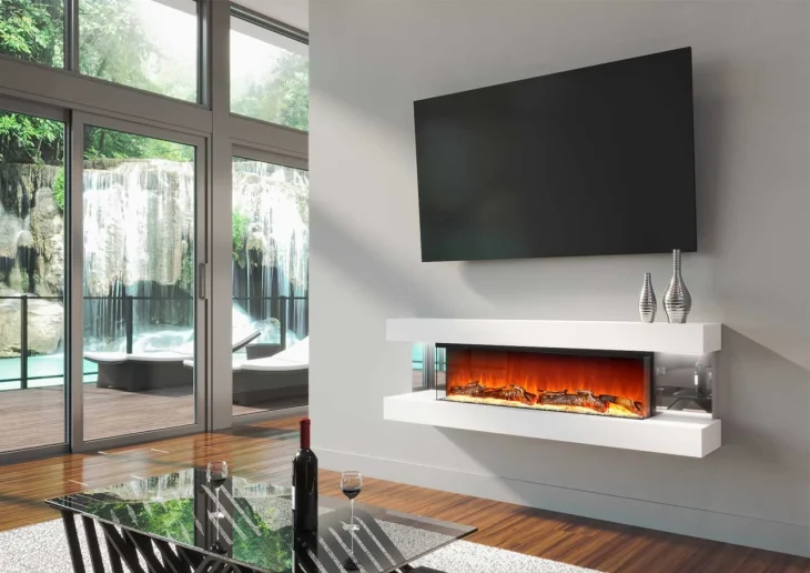 3 Sided Electric Fire