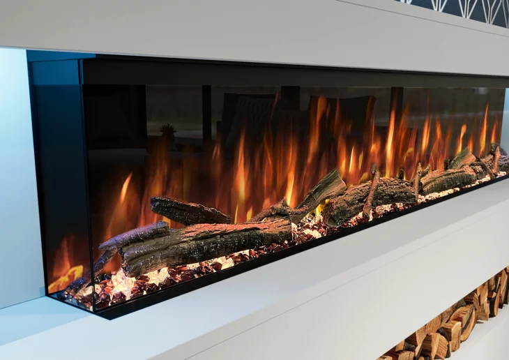 3 Sided Electric Fire