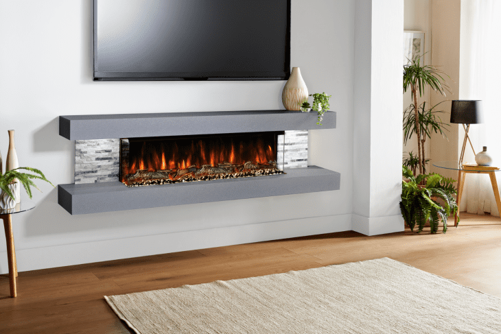 Wall Mounted Electric Fireplace