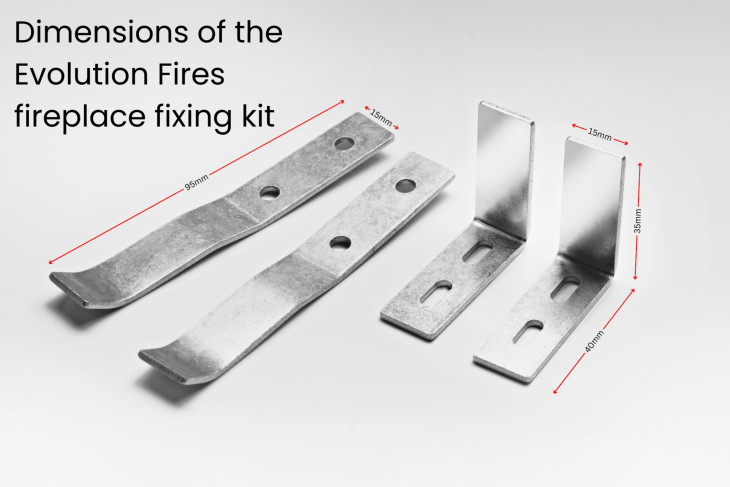 fireplace fixing kit