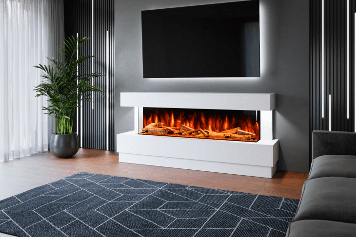 Electric Fireplace Suite
