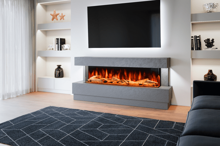 Electric Fireplace Suite
